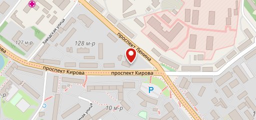 Ёрш на карте