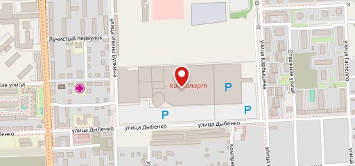 Космопорт на карте