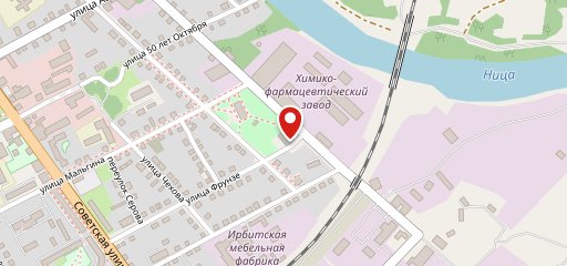 Юбилейная на карте
