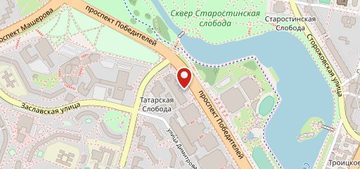Ресторан на карте