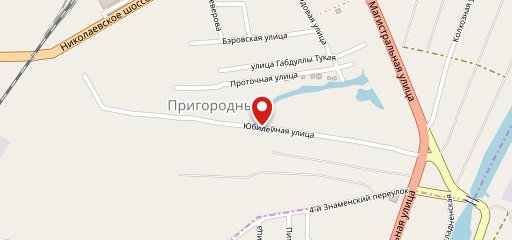 Юбилейный на карте