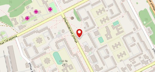 Юбилейный на карте