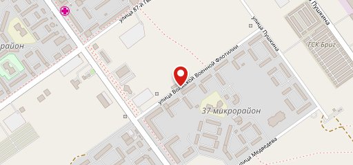 Юбилейный на карте
