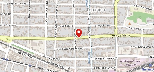 Юг КМВ на карте