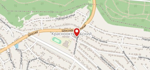 Юг на карте