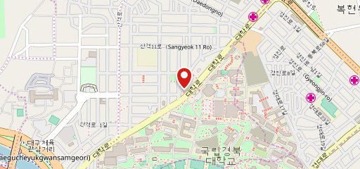 유가네닭갈비 경북대점 на карте