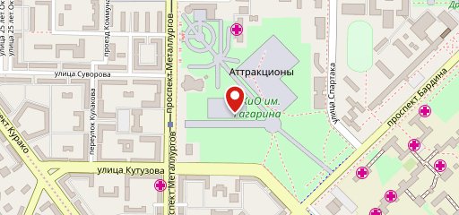 Юность, кафе на карте