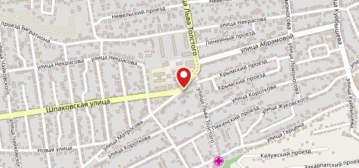 Южная ночь, кафе-бар на карте