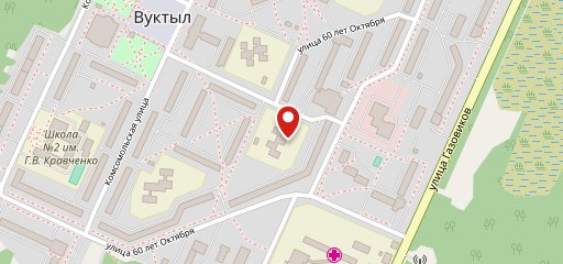 Южная ночь на карте