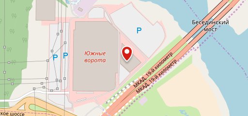 Южные Ворота на карте