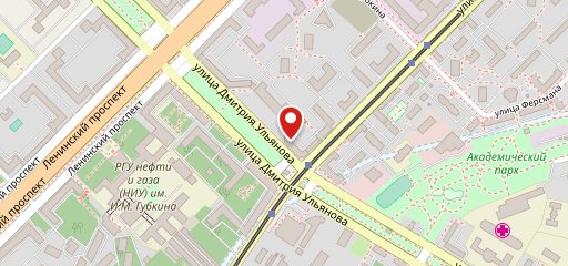 Южное на карте