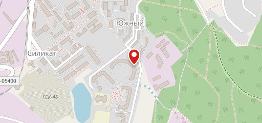 Южный дворик на карте