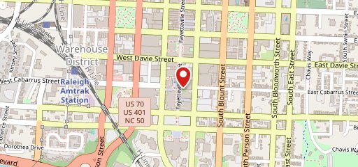 Z pizza Downtown Raleigh на карте