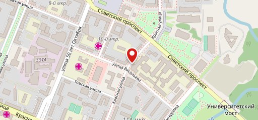 Зачётка на карте