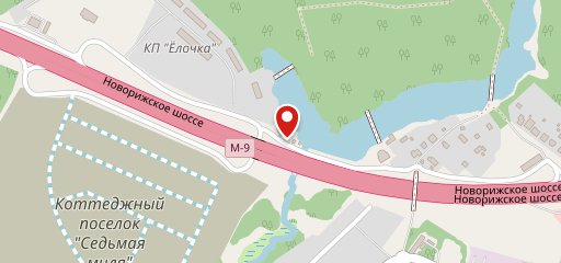 Загород на карте