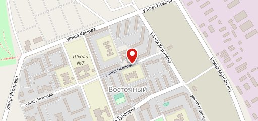 Загорск, продовольственный магазин на карте