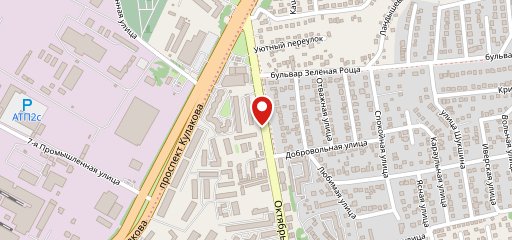 Захаринский хлеб на карте