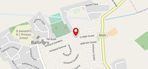 Benarty fish bar на карте