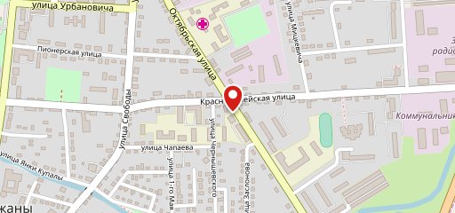 Закусочная Африка на карте