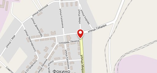 Закусочная "Алые паруса" на карте
