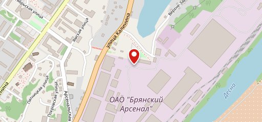 Закусочная на карте