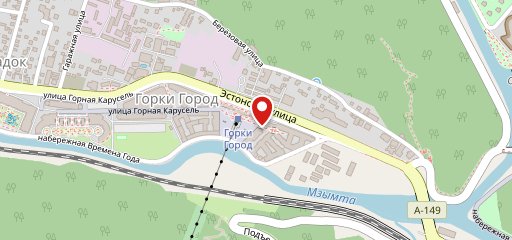 Зарянка на карте