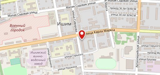 Закусочная на карте