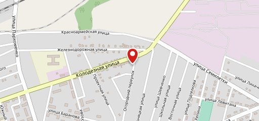 Закусочная "Казачий Курень" (Встреча) на карте
