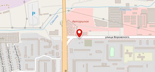 Закусочная на карте