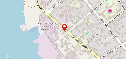 Закусочная на Островского на карте