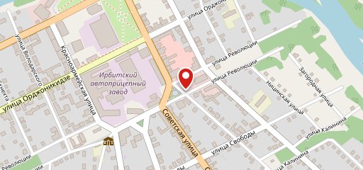 Север на карте