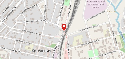 Закусочная Северянка на карте