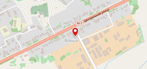 Закусочная Ворша на карте
