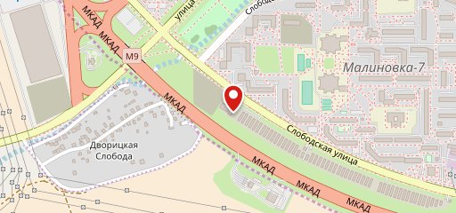 Кафе "Закуток" на карте