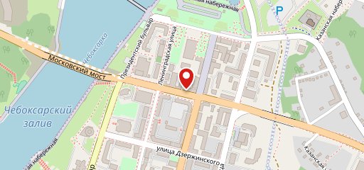 Залив на карте