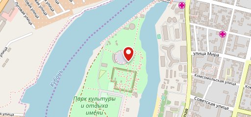 Замок на карте