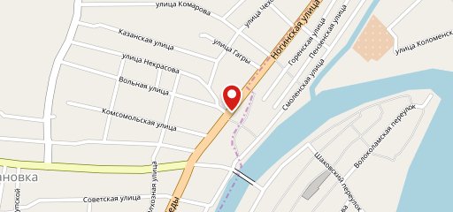 Замок на карте