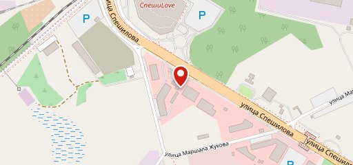 Замок в долине на карте