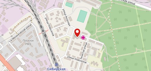 ЗАО Инской на карте