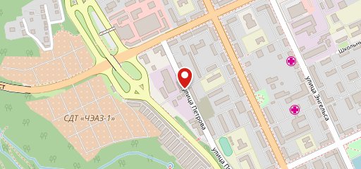 Петровский на карте