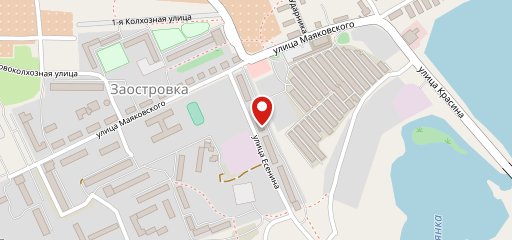 Заостровка на карте