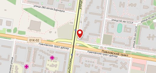 Булочник на карте
