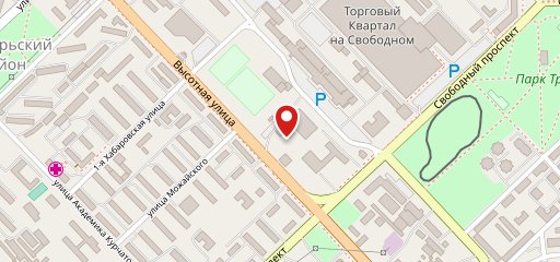 Заповедное на карте