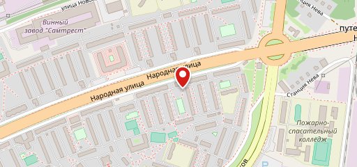 Заправка на карте