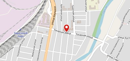 Зареченский каравай на карте
