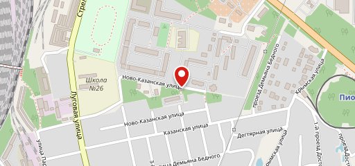Зареченский каравай на карте