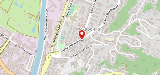 Заречное на карте