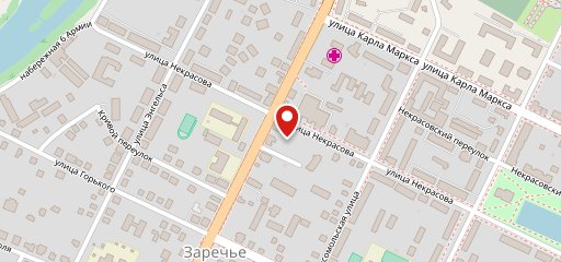 Заречный квартал 1840 на карте
