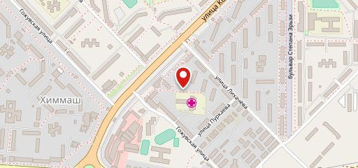 Заречье на карте
