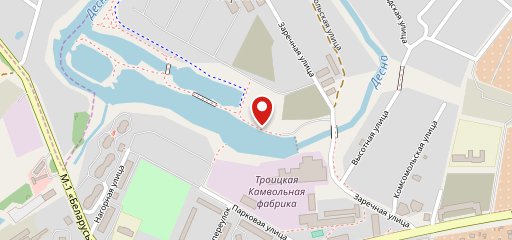 Заречье на карте
